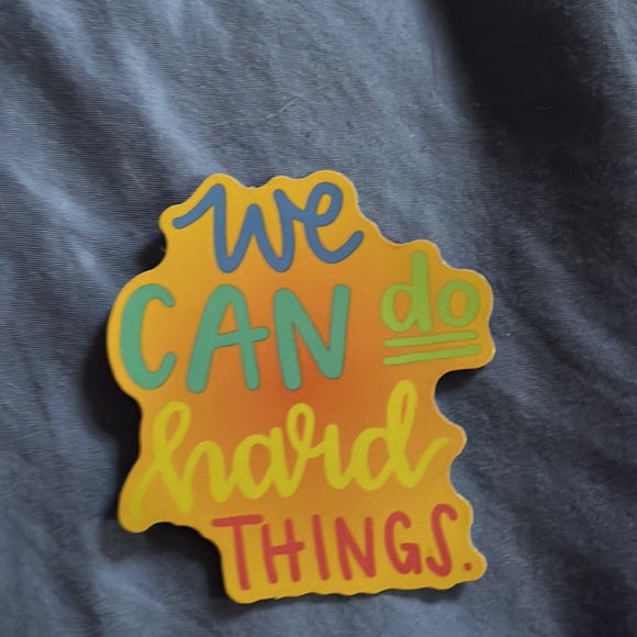 These are 5 motivational stickers. For you water bottle, laptop, binder, etc!🥰 - Picture 3 of 6